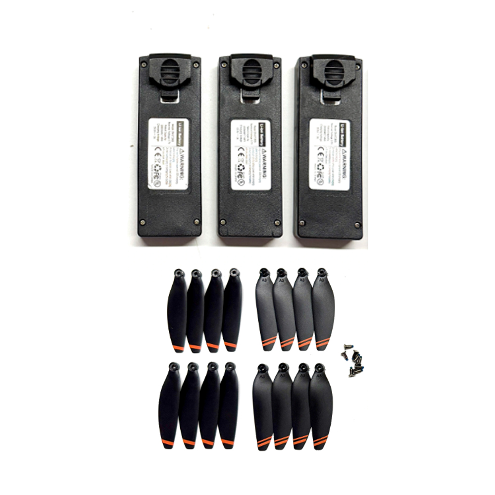 Lyzrc Drone - 3 batteries L106-1 3.7V 2000mAh avec