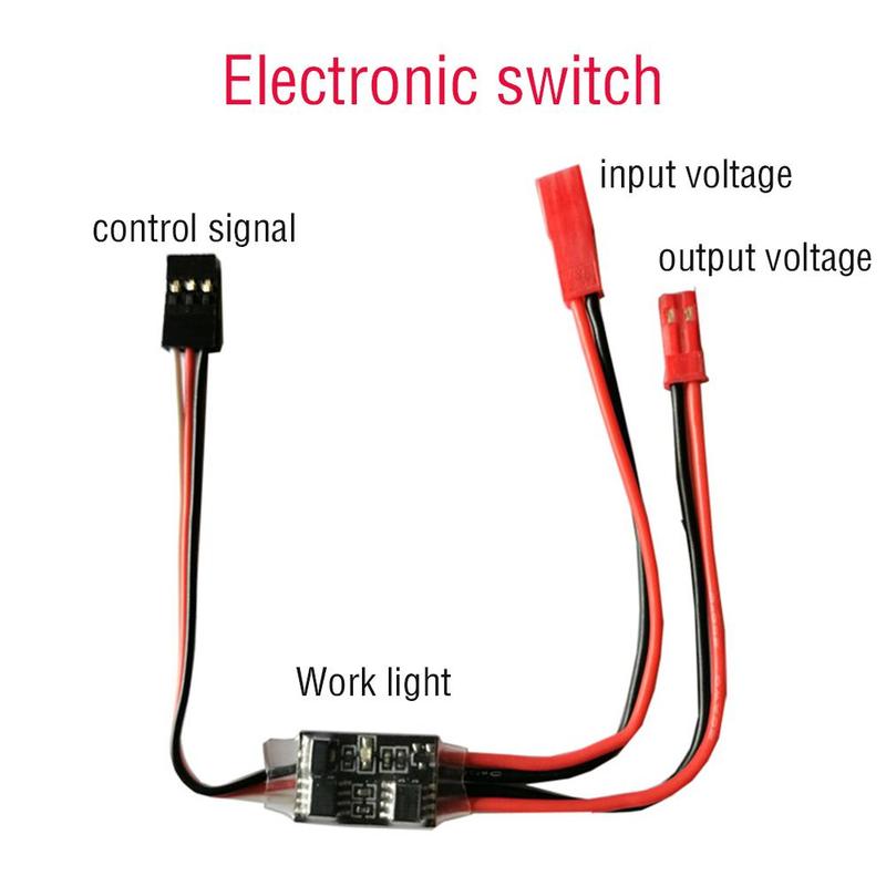 Drone Switch Rc - Interrupteur électronique télécommandé haute intensité 2-20A