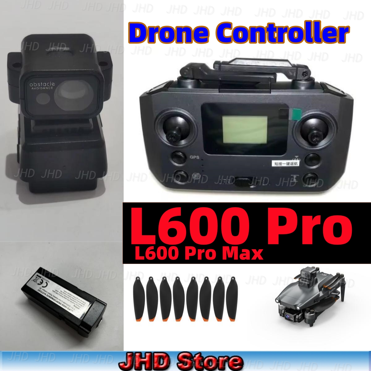 Lyzrc Drone - JHD L600 PRO Drone RC quadrirotor