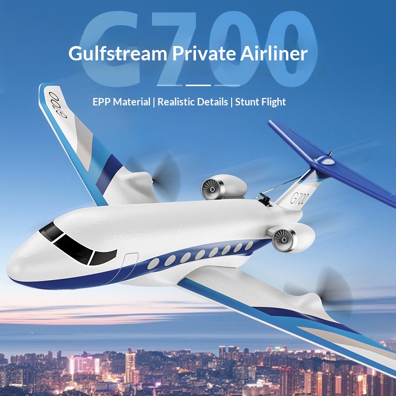 Rc Wing Glider - Nouvel avion télécommandé Z67 Gulfstream G700,