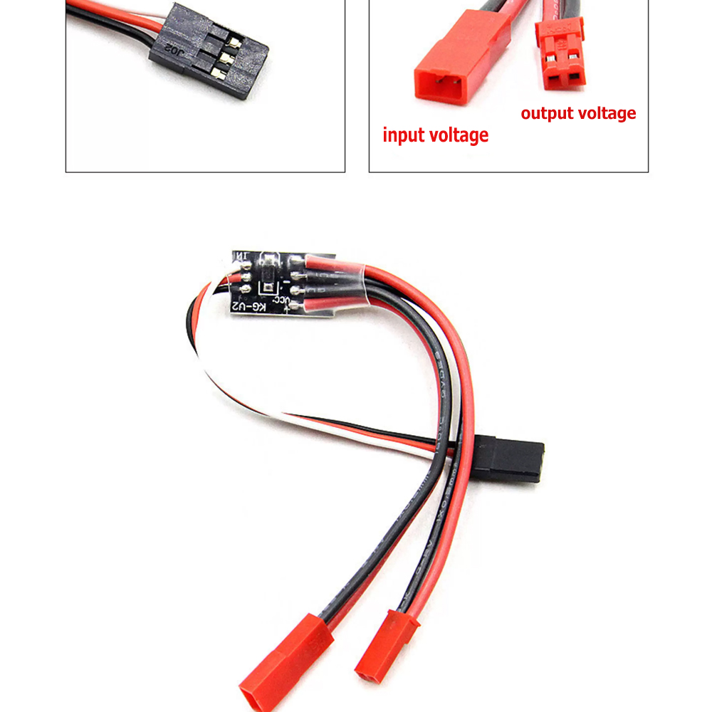 Drone Rc Control - 2-20A Haute Courant Télécommande Électronique Commutateur