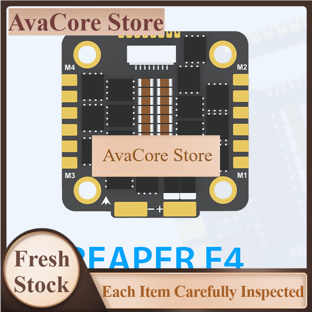 Drone Reaper Rc - AvaCoreFoxeer Reaper F4 128k 65a 30x30mm