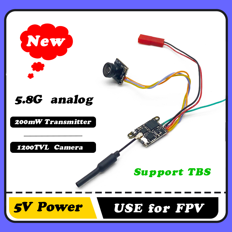 Receiver Rc Drone - SLONWAKE 5.8G 1200TVL FPV caméra VTX