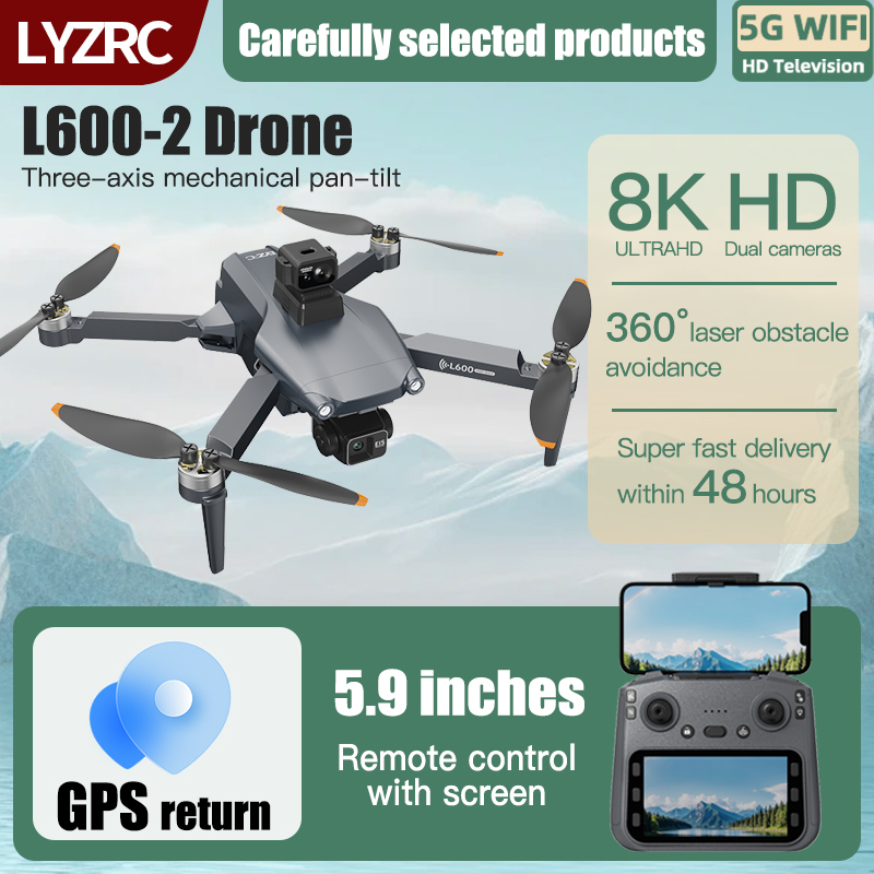 Lyzrc Drone - LYZRC L600-2 MAX GPS Drone 3
