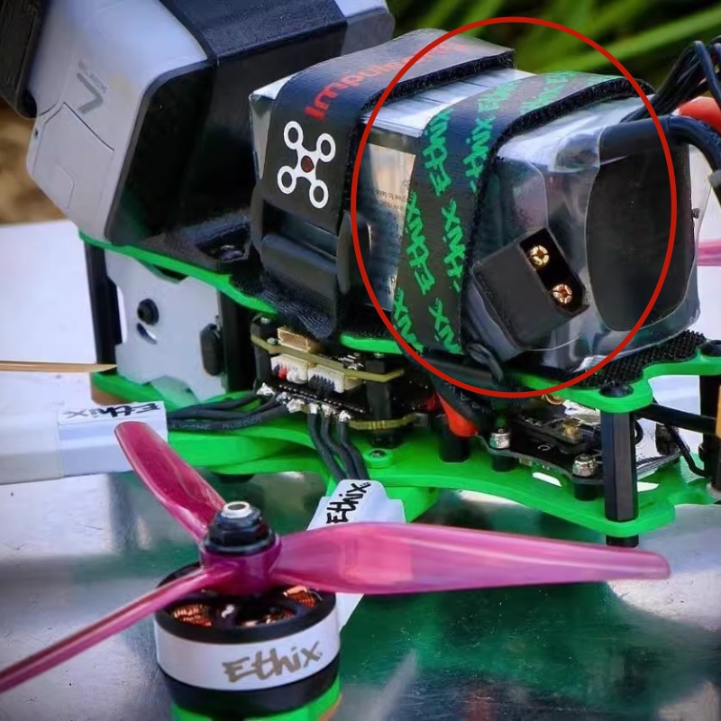 Drone Rc Team - Sangle de batterie 4 pièces TBS