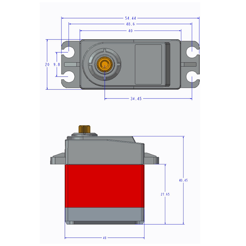 Servo numérique à grand couple - Drone Switch Rc avis et prix