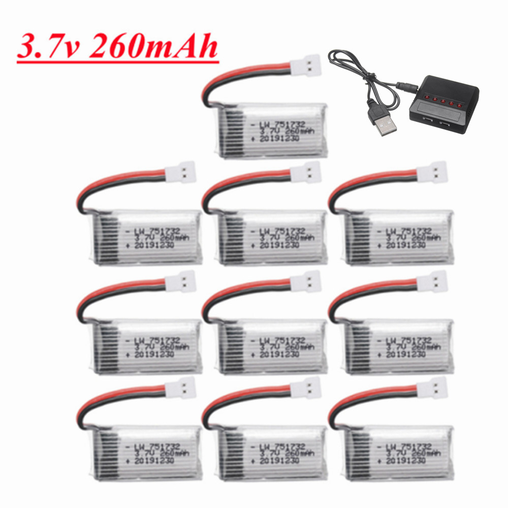 Batterie Lipo H8 H36 3.7V 260m - Drone Reaper Rc avis et prix
