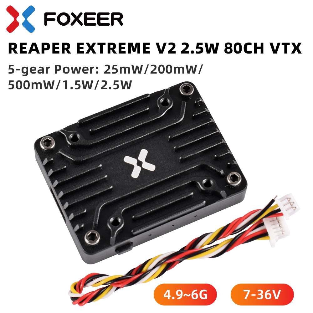 Foxeer 5.8g Reaper Extreme V2  - Drone Reaper Rc avis et prix