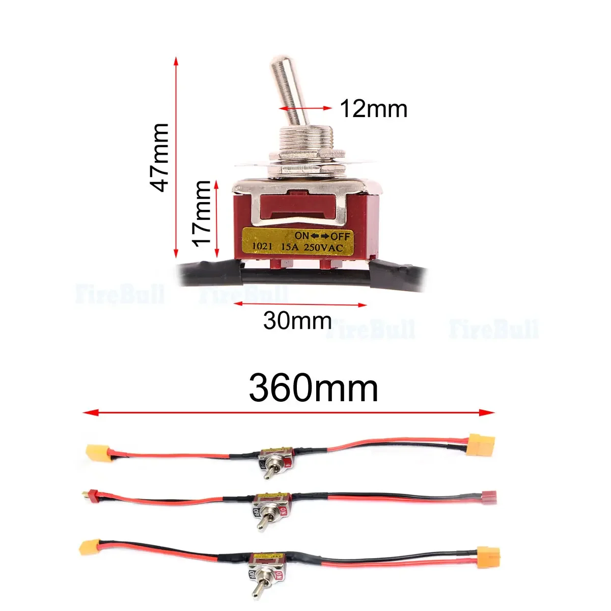Interrupteur à bascule 15A hau - Drone Switch Rc avis et prix