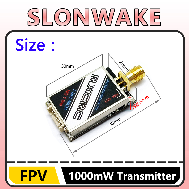 Transmetteur vidéo réglable SL - Receiver Rc Drone avis et prix