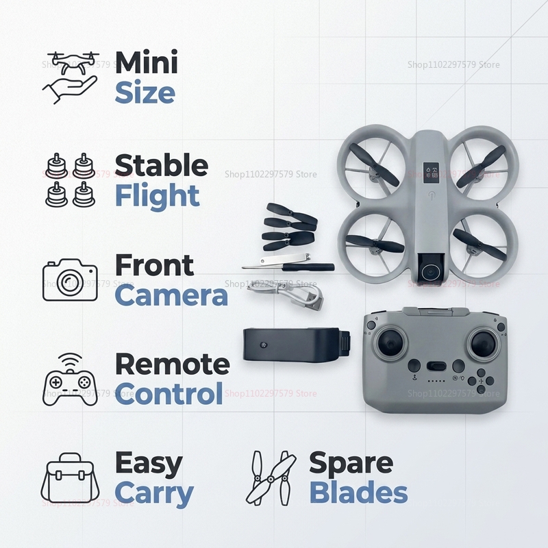 Mini drone avec caméra HD 8K,  - Drone Rc Ufo avis et prix