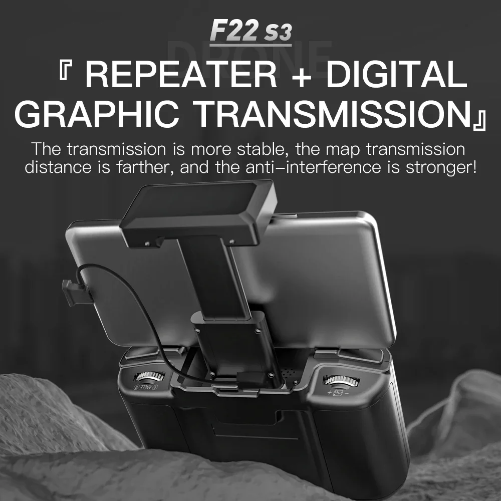 Drone pliable SJRC F22 S3 pro  - Drone F22 Rc avis et prix