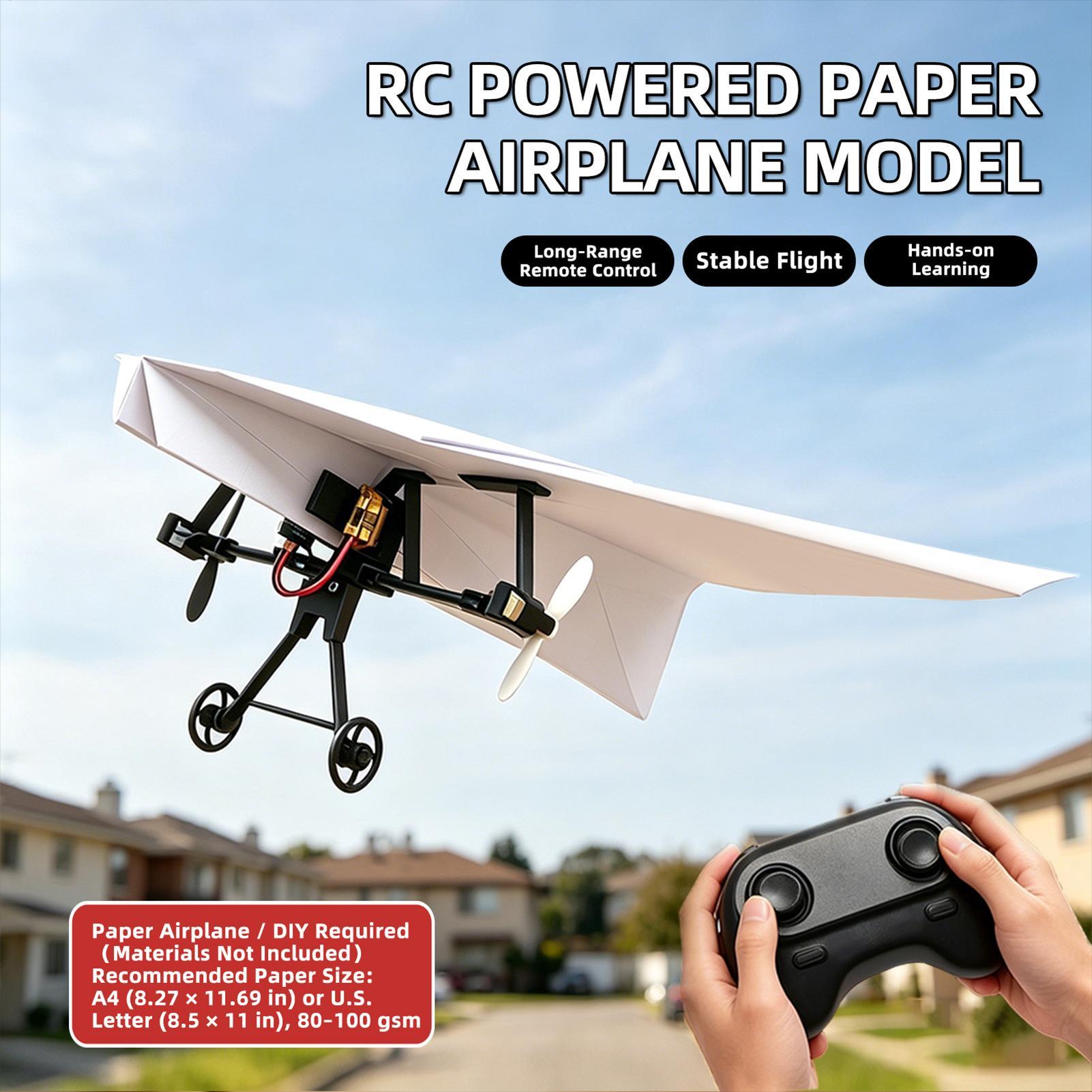 Kit d'avion en papier RC à con - Plane Drone Rc avis et prix