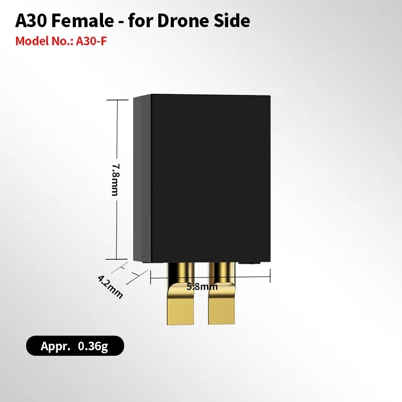 Connecteur femelle et mâle GAO - Drone Rc Link avis et prix