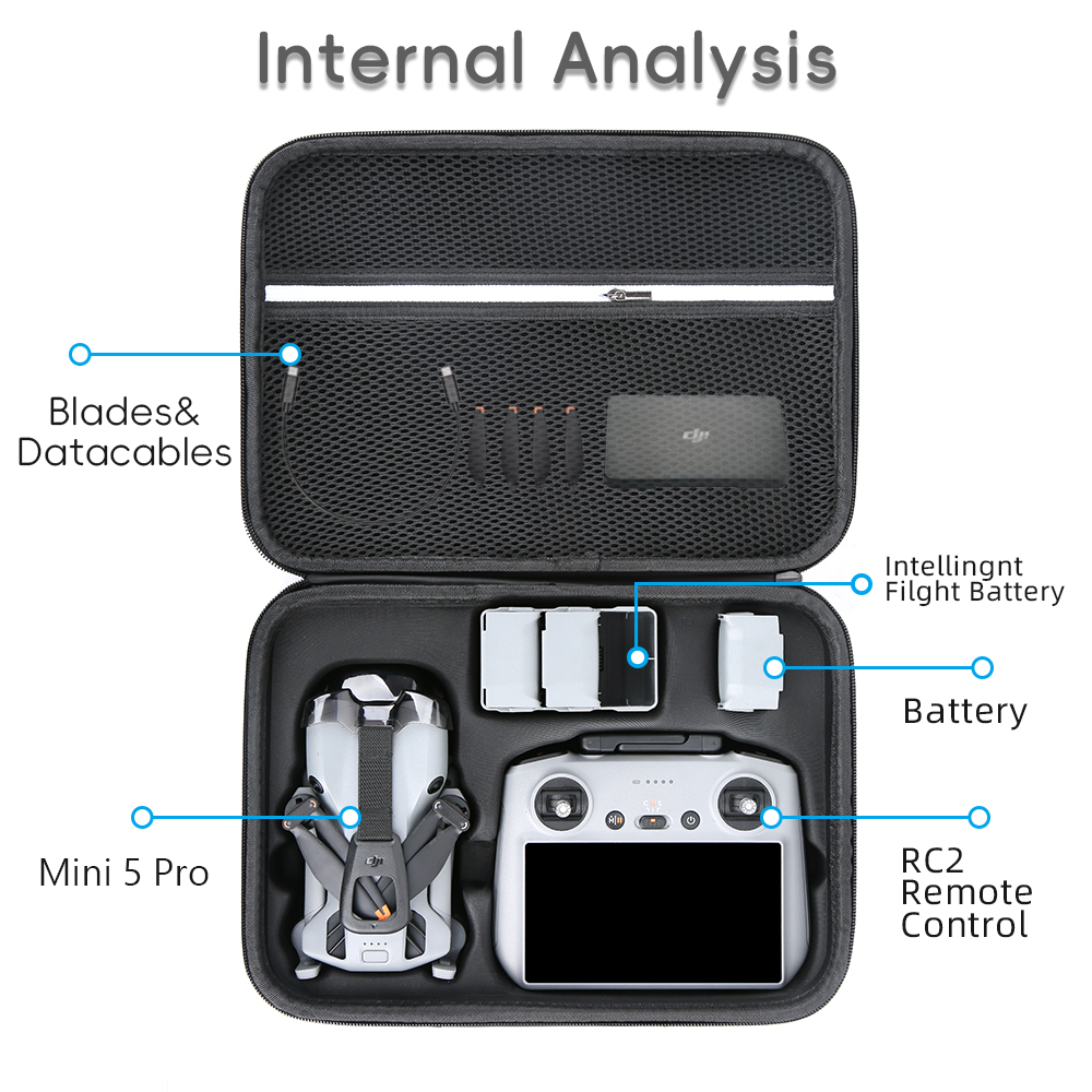 Étui pour Mini 5 Pro, sac de r - Drone Rc N3 avis et prix