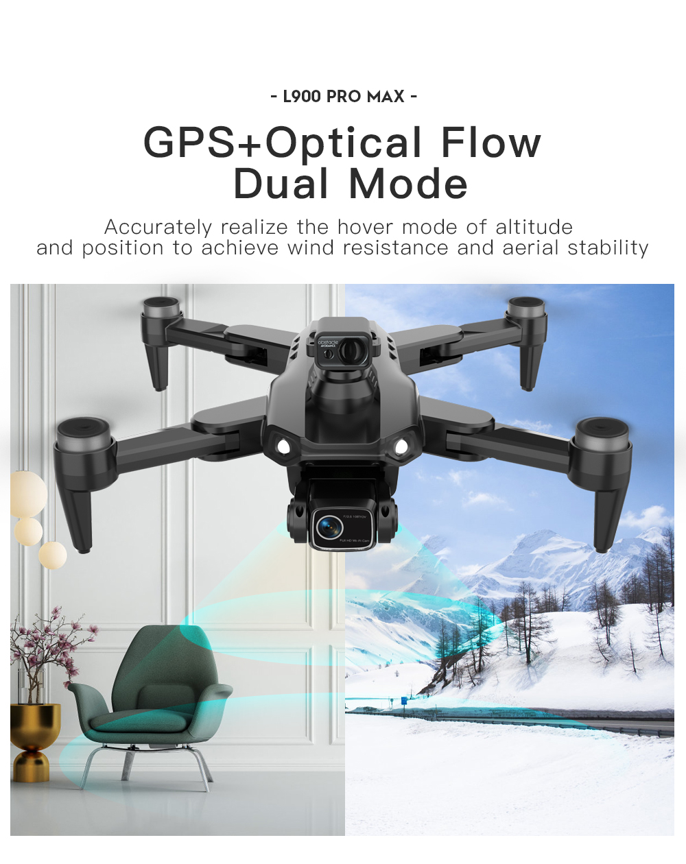 LYZRC L900 PRO MAX Laser évite - Lyzrc Drone avis et prix