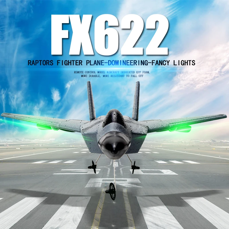 Avion RC en mousse F22 Fighter - Drone F22 Rc avis et prix