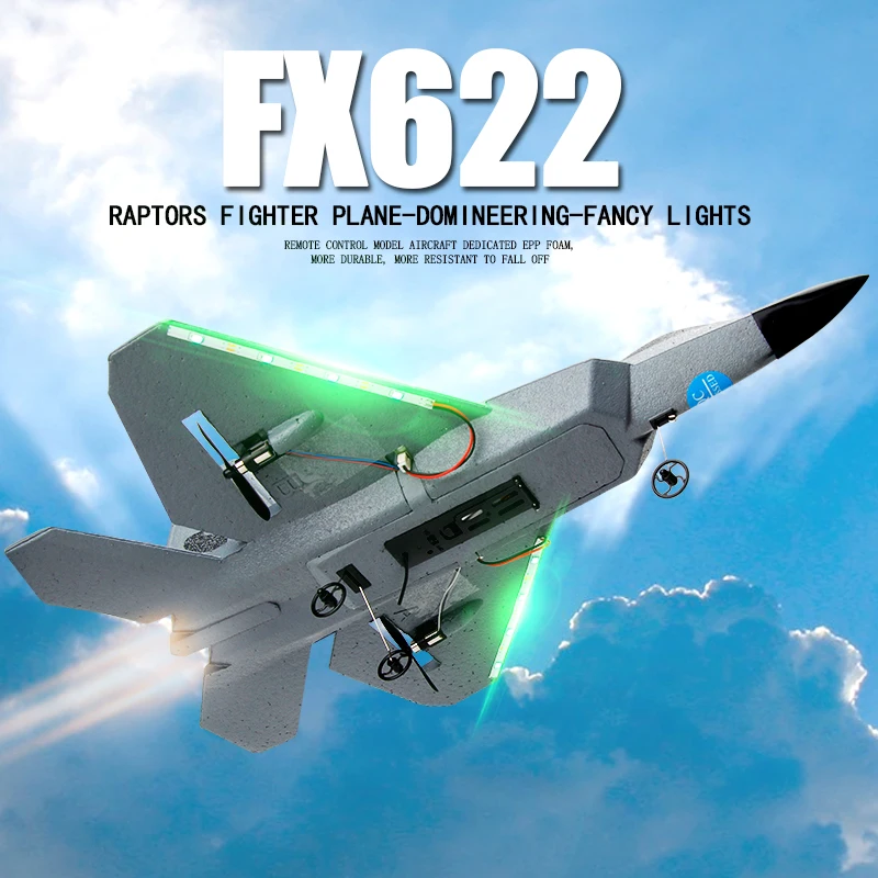 Avion RC en mousse F22 Fighter - Drone F22 Rc avis et prix