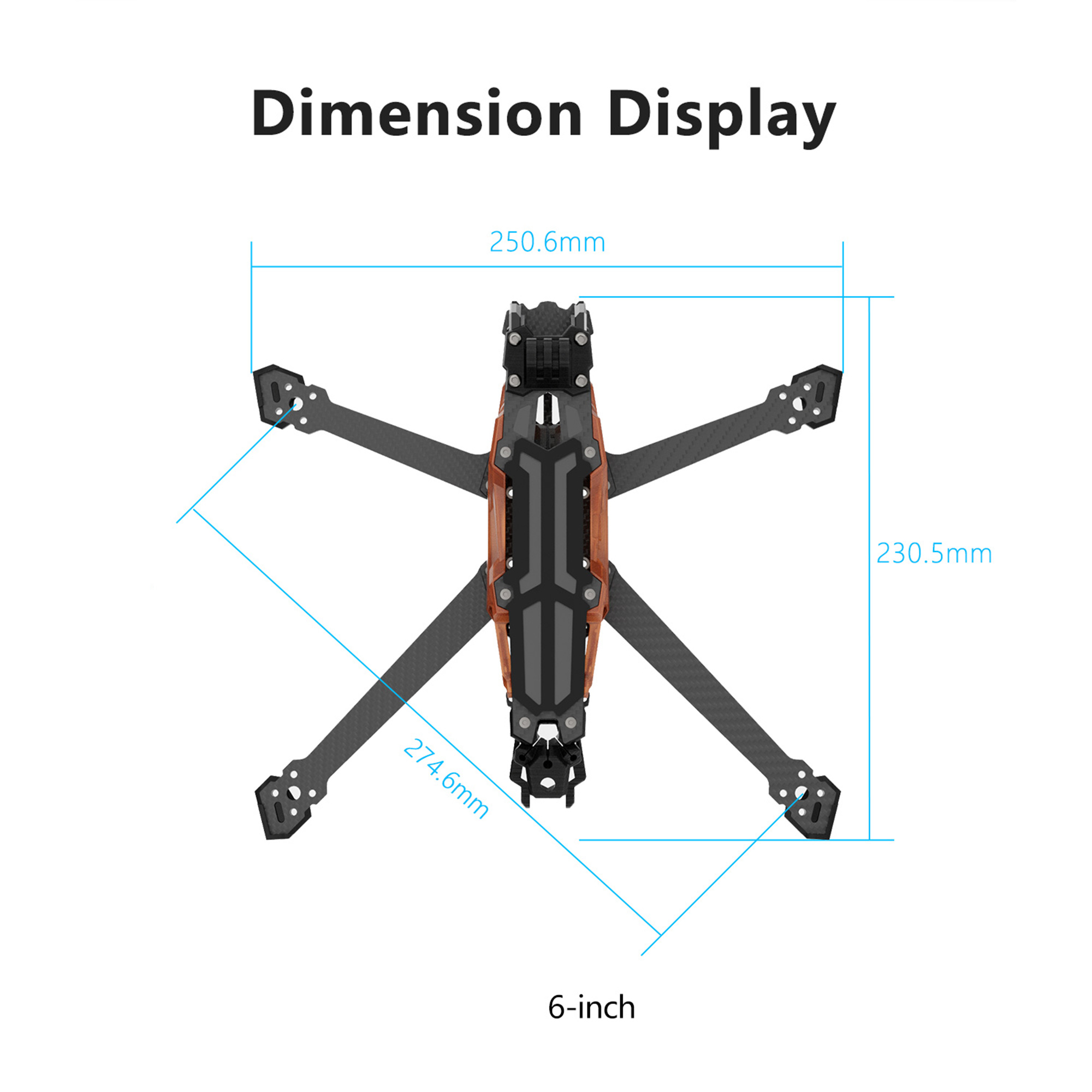 GEPRC GEP-Vapor-D5 D6 O4 Pro C - Plane Drone Rc avis et prix