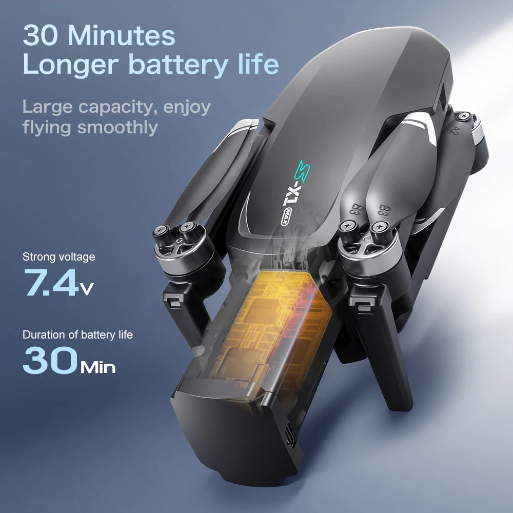 Batterie de drone GPS S-X1 MAX - Lyzrc Drone avis et prix