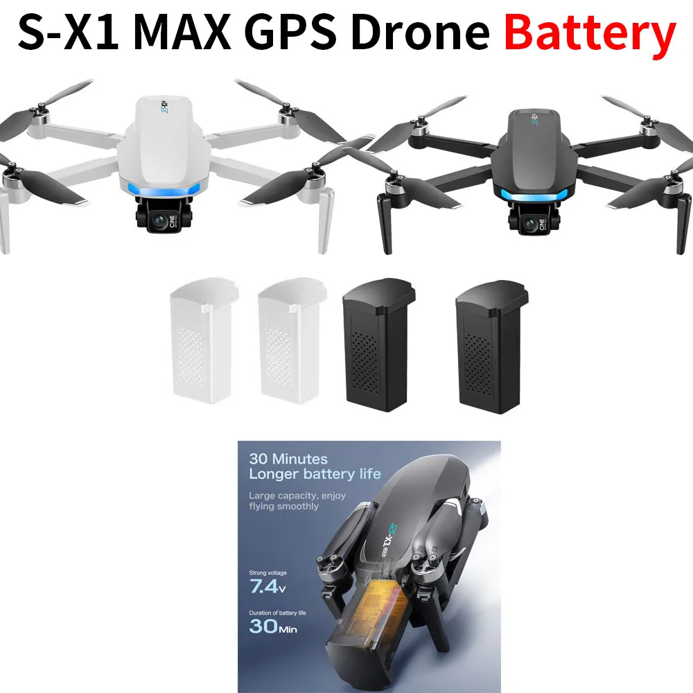 Batterie de drone GPS S-X1 MAX - Lyzrc Drone avis et prix